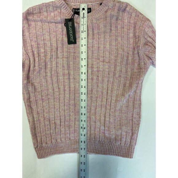 Blank NYC Women's Heather Ribbed Crewneck‎ Sweater In Lilac Mist Size XS NWT - Picture 10 of 10